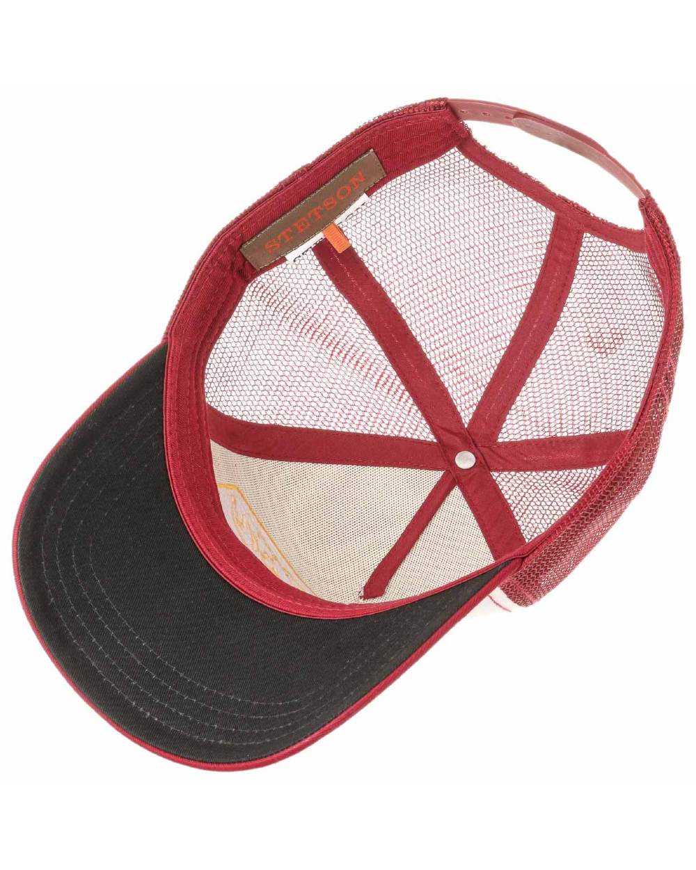 Stetson American Heritage Bordeaux Trucker Cap - Image 4