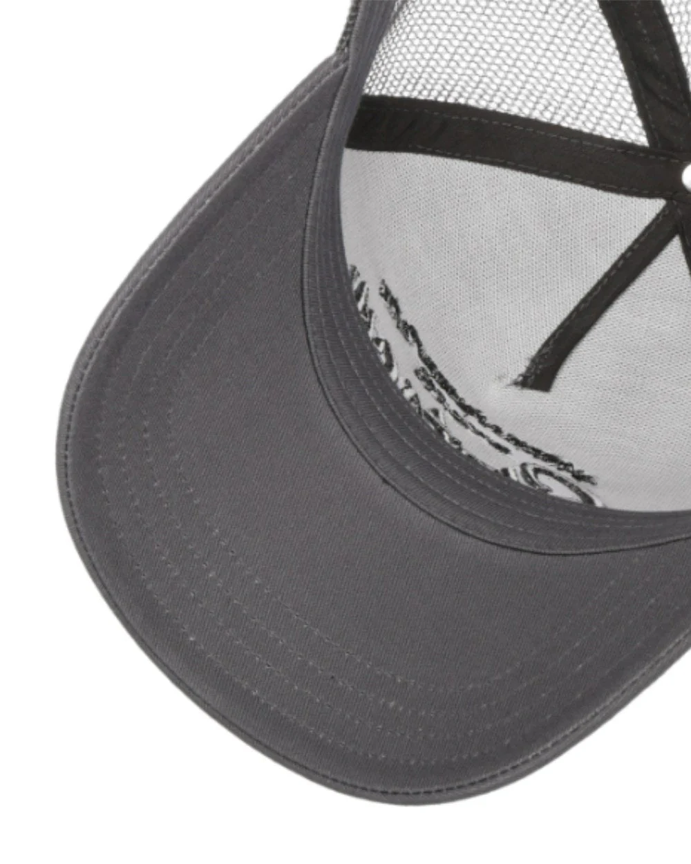 Stetson American Heritage Classic Grey Trucker Cap - Image 3