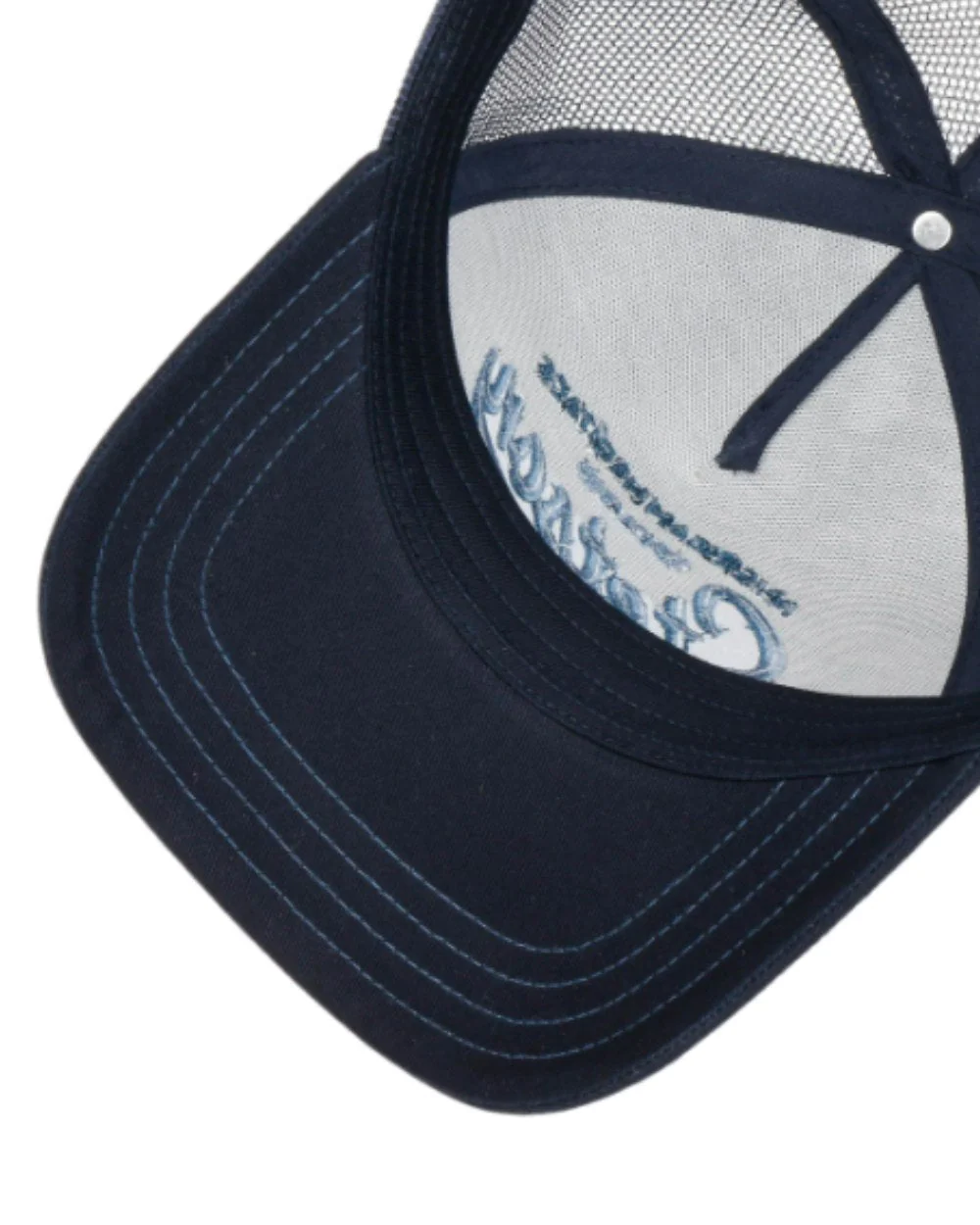 Stetson American Heritage Classic Navy Trucker Cap - Image 3