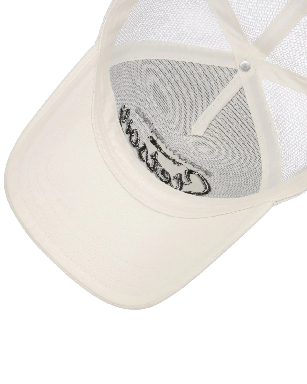 Stetson American Heritage Classic Off White Trucker Cap - Image 3