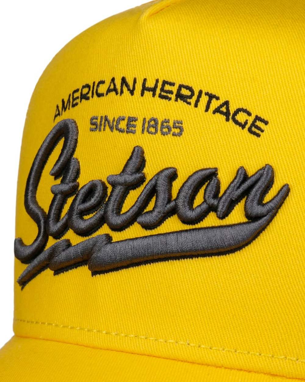 Stetson American Heritage Trucker Yellow Cap - Image 2