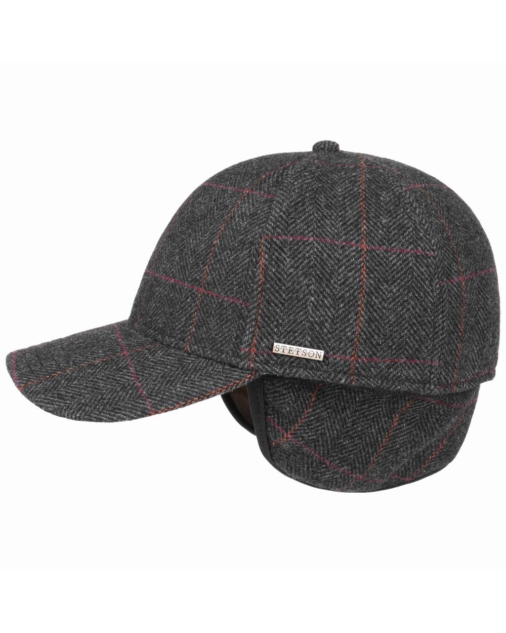 Stetson Baseball Wool Ear Flaps Cap - Image 3