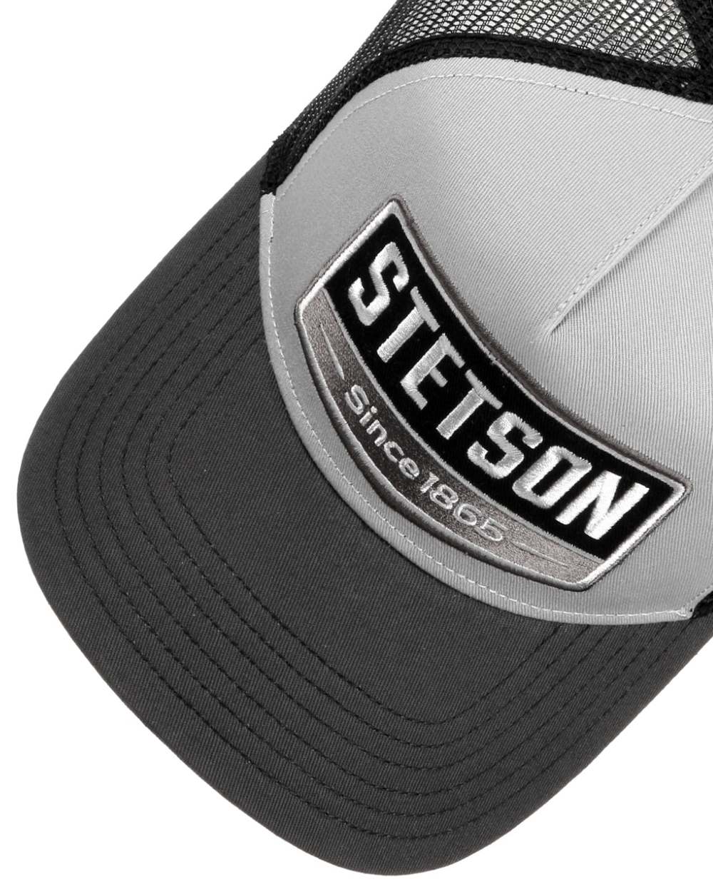 Stetson Black Highway Trucker Cap - Image 2