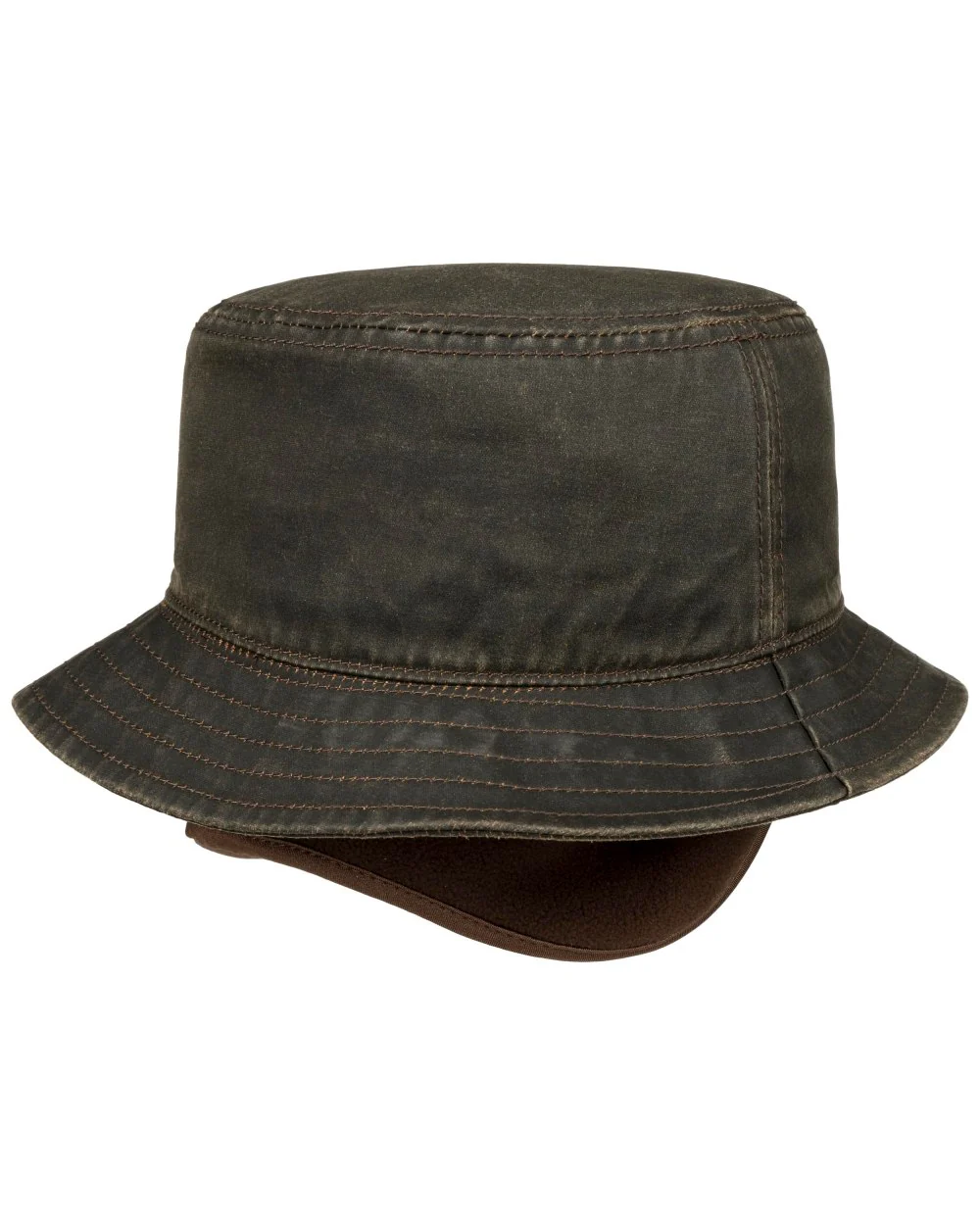 Stetson Cloth Bucket Hat With Ear Flaps - Image 5