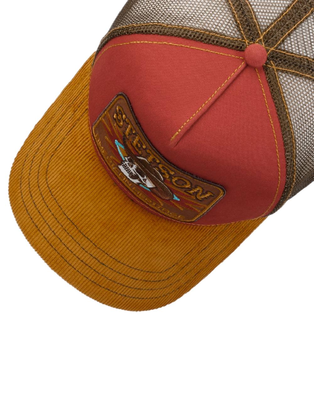 Stetson Cowboy Skull Trucker Cap - Image 3