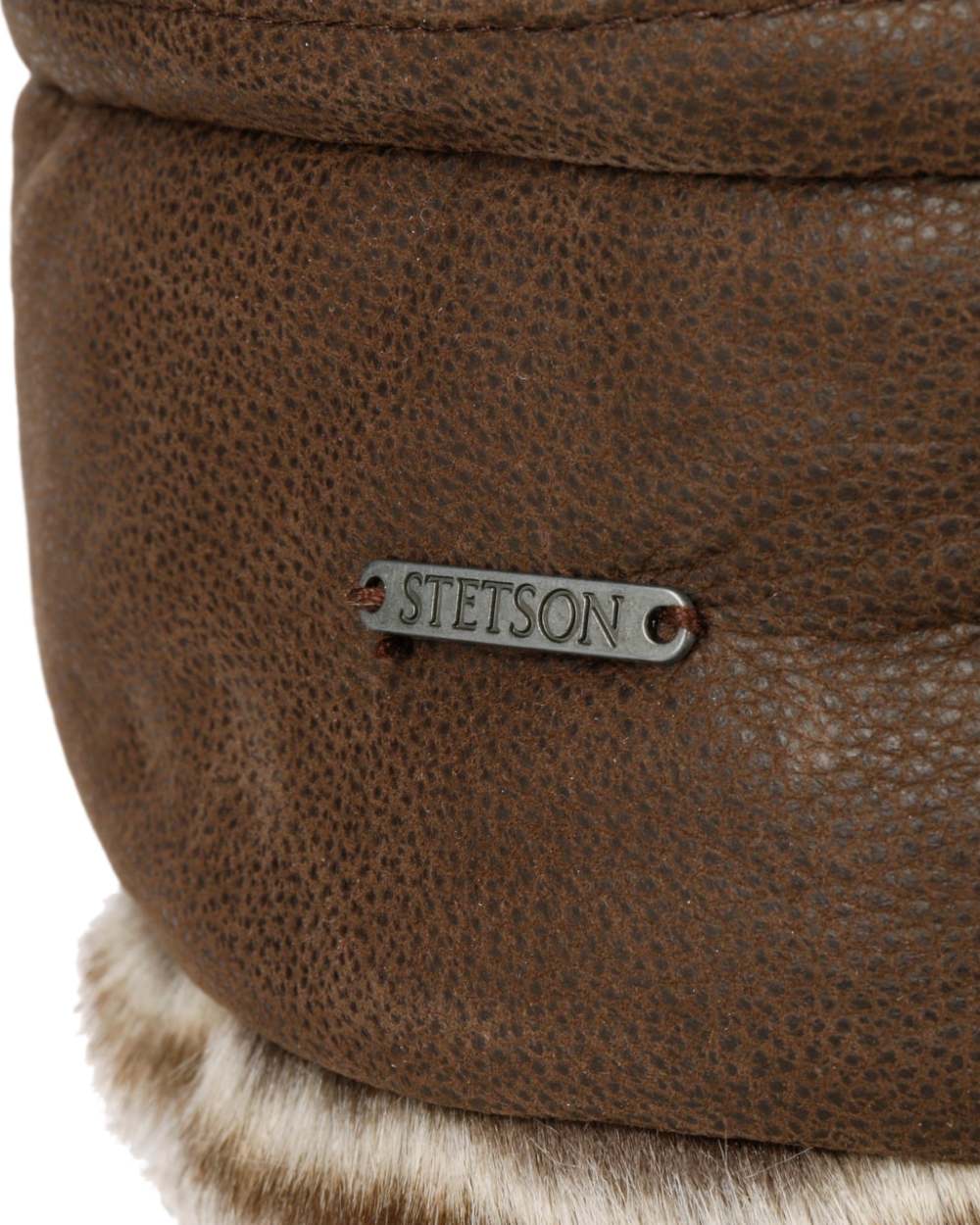 Stetson Cowhide Bomber Aviator Hat - Image 12
