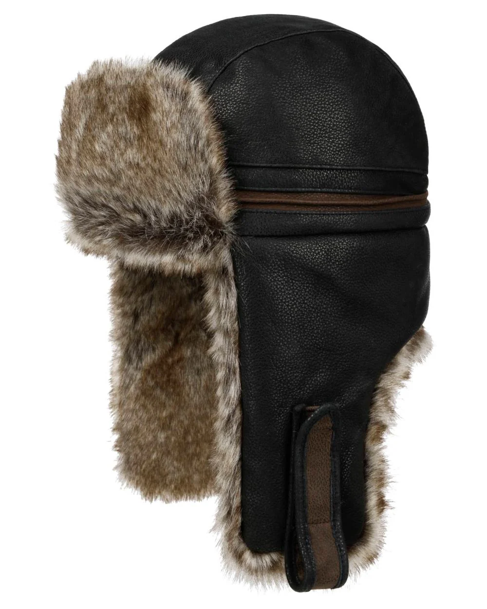Stetson Cowhide Bomber Aviator Hat - Image 3