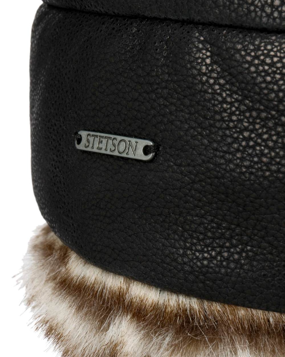 Stetson Cowhide Bomber Aviator Hat - Image 8