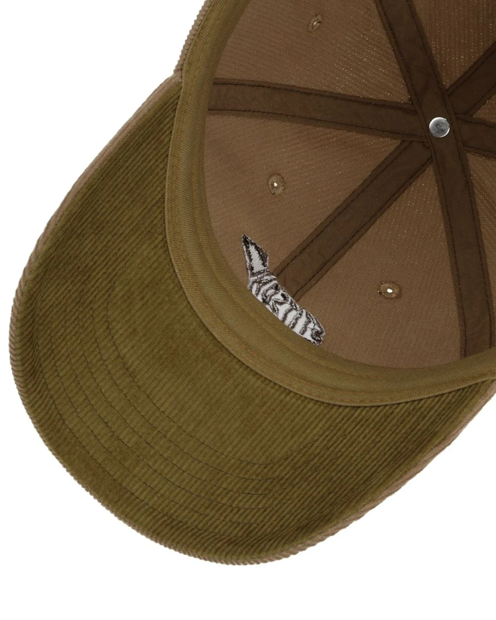 Stetson Embroidered Bear Corduroy Cap - Image 4