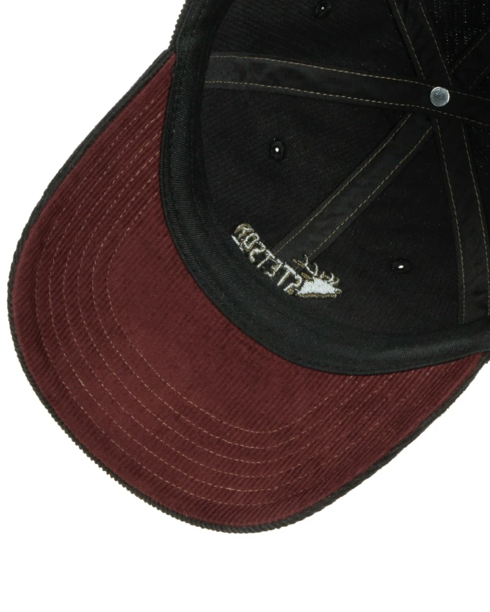 Stetson Embroidered Deer Corduroy Cap - Image 3