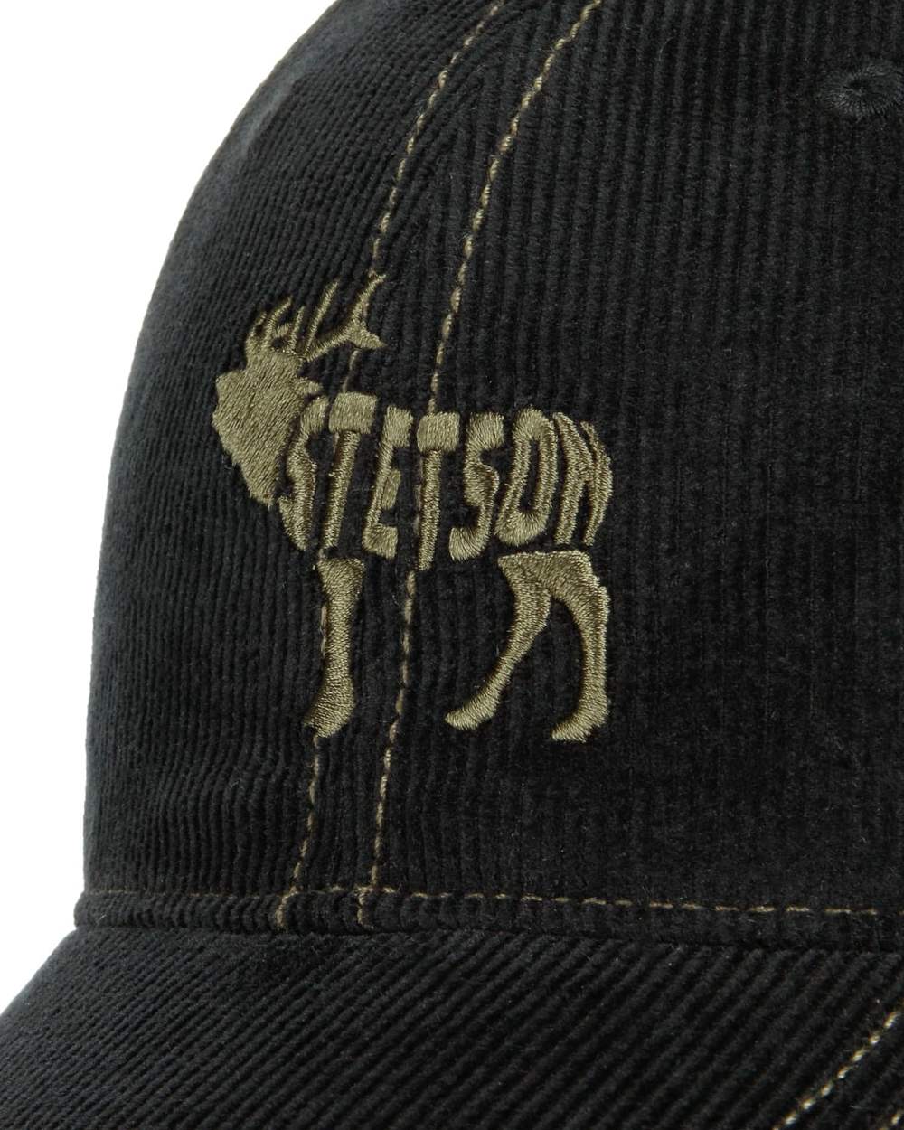 Stetson Embroidered Deer Corduroy Cap - Image 5
