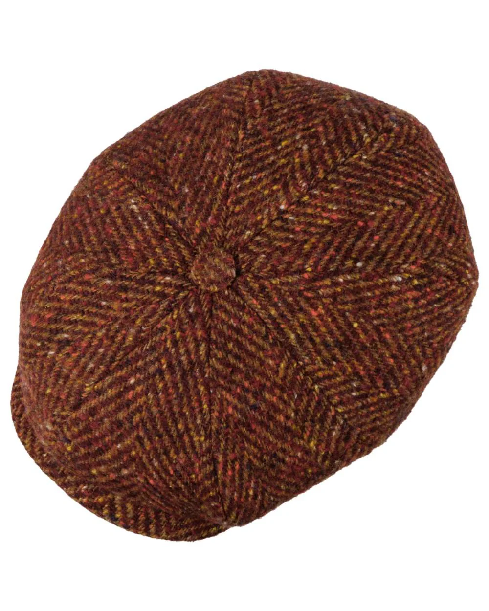 Stetson Hatteras Herringbone Flat Cap - Image 2