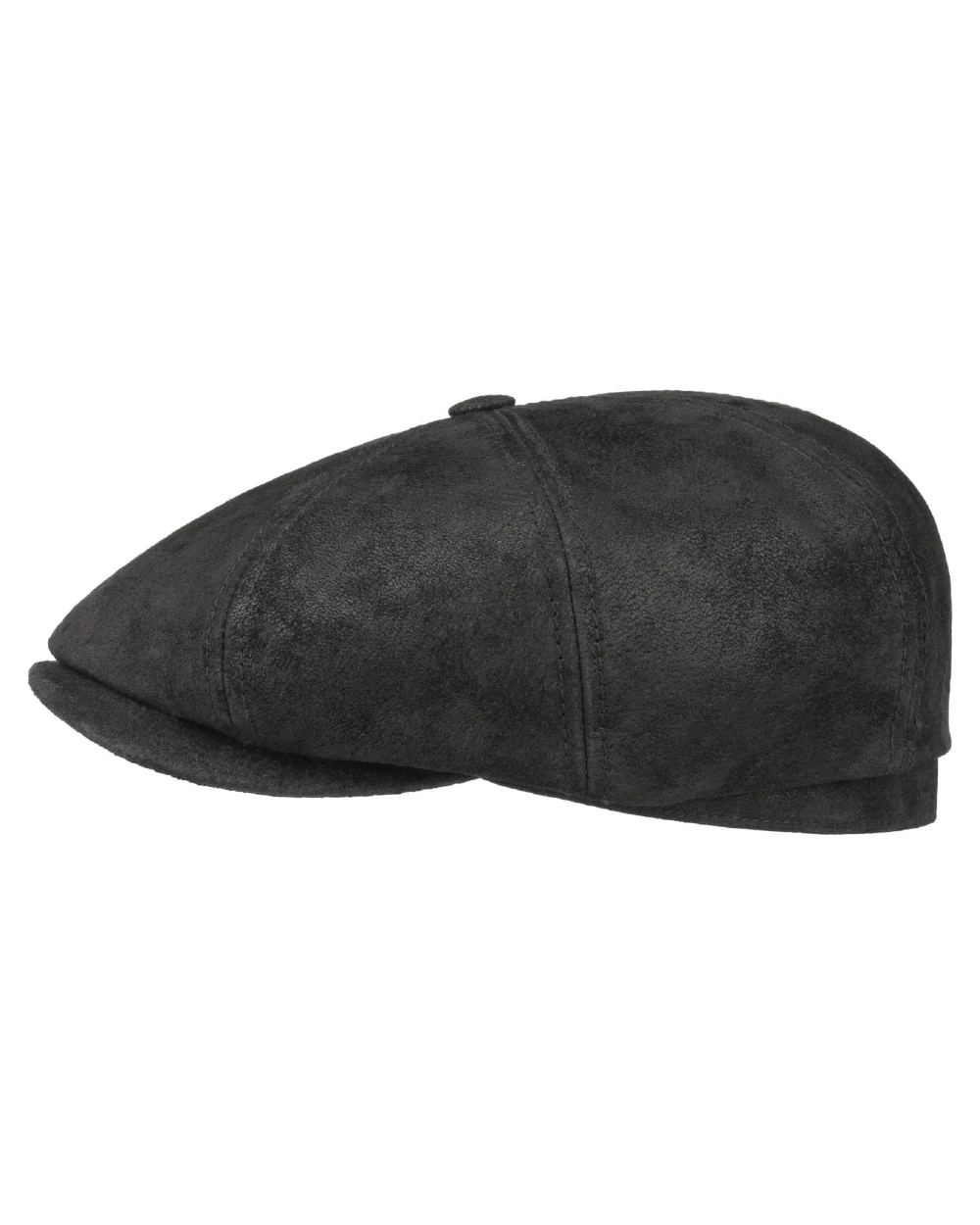 Stetson Hatteras Pigskin Leather Cap - Image 3