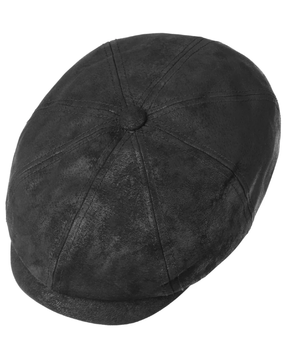 Stetson Hatteras Pigskin Leather Cap - Image 4