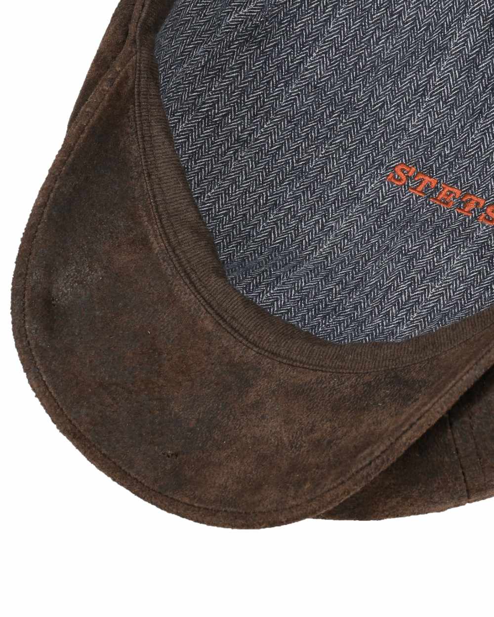 Stetson Hatteras Pigskin Leather Cap - Image 7