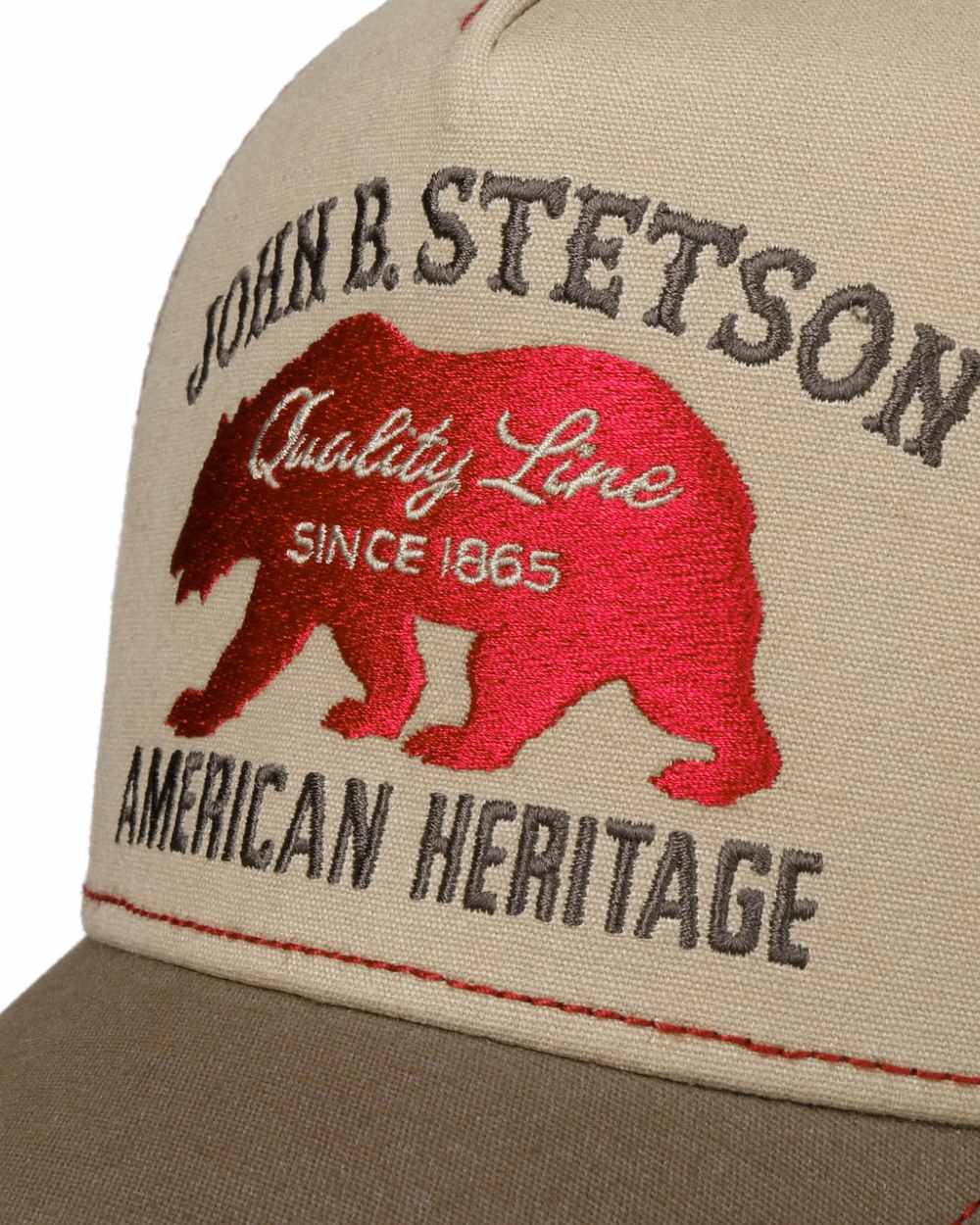 Stetson JBS Bear Beige Trucker Cap - Image 5