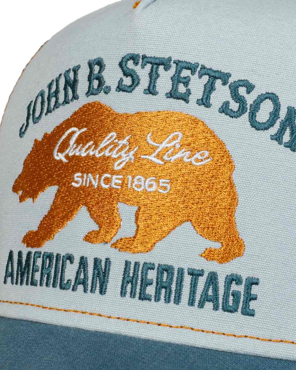 Stetson JBS Bear Blue Trucker Cap - Image 2