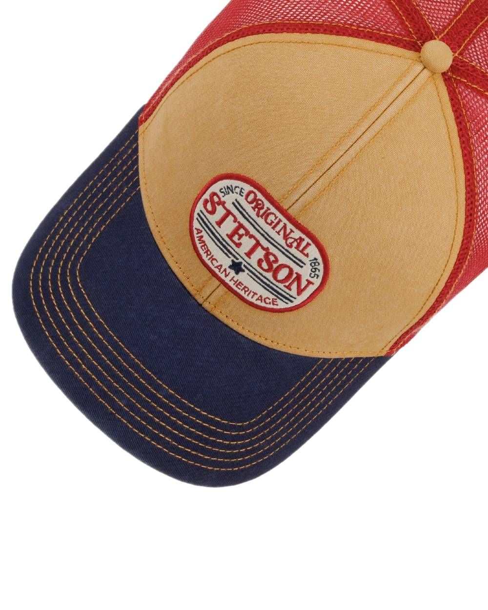 Stetson Since 1865 Oval Logo Trucker Cap - Image 3