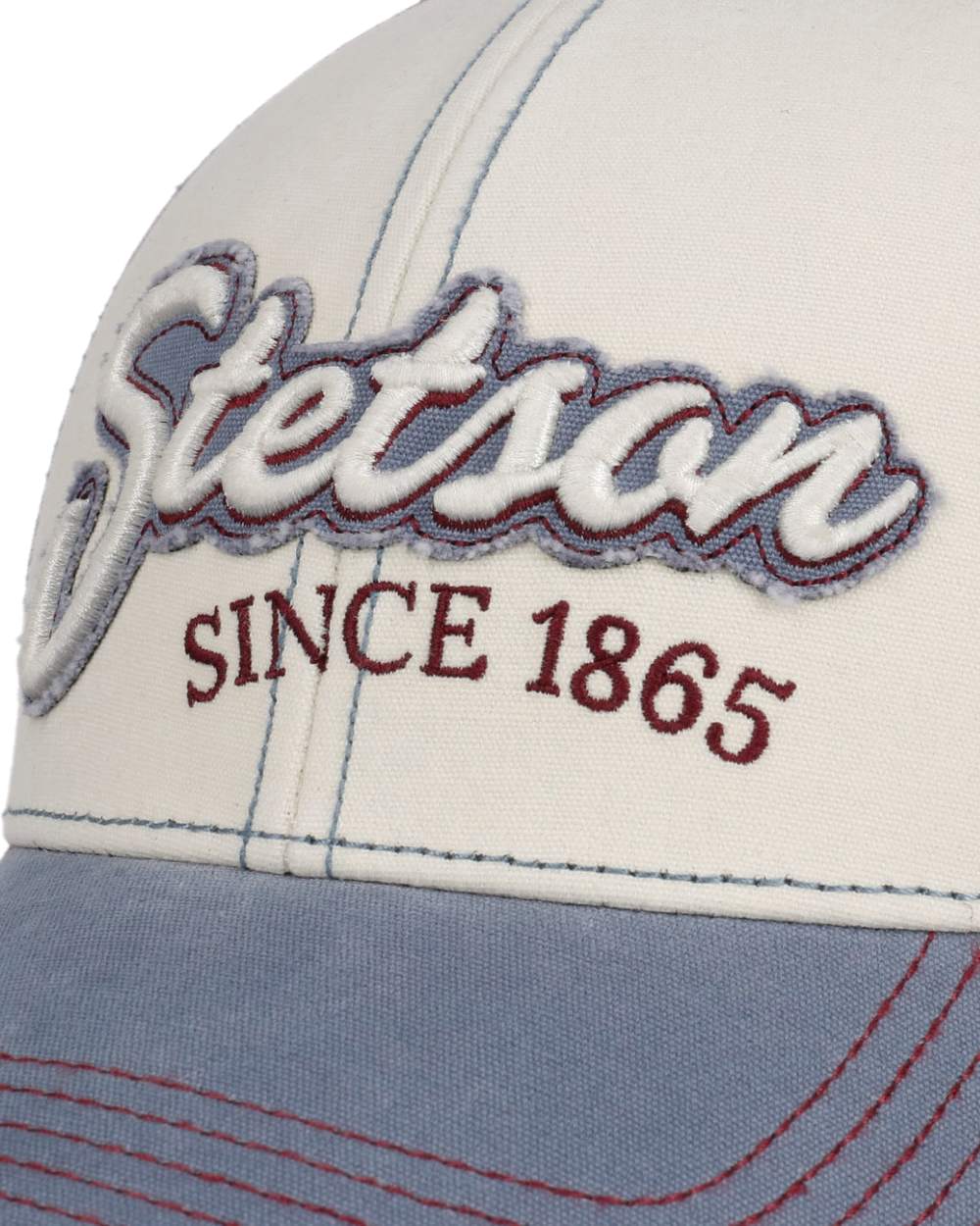 Stetson Vintage Distressed Baseball Cap - Image 2