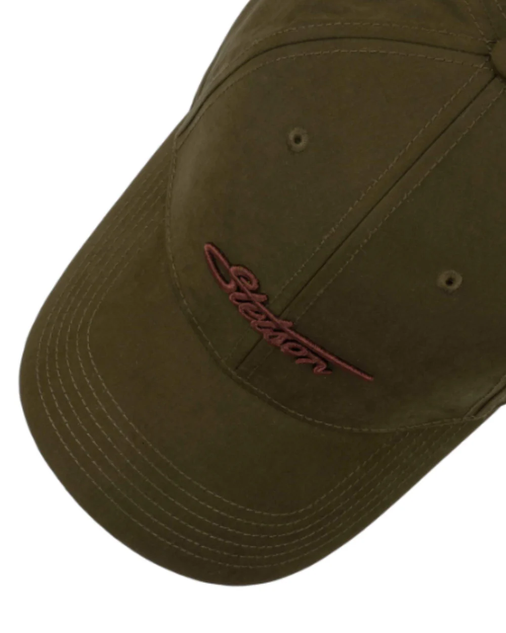 Stetson Waxed Cotton Baseball Cap - Image 3