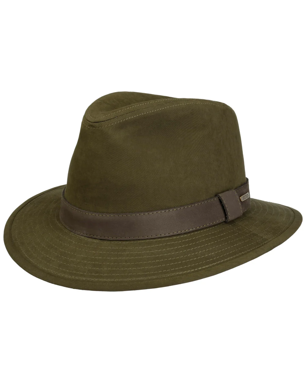 Stetson Waxed Traveller Cloth Hat - Image 3