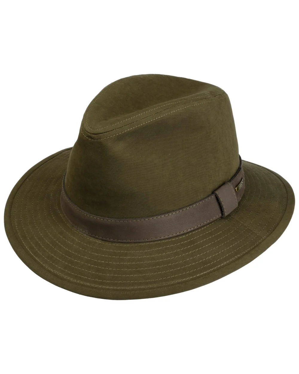 Stetson Waxed Traveller Cloth Hat - Image 5