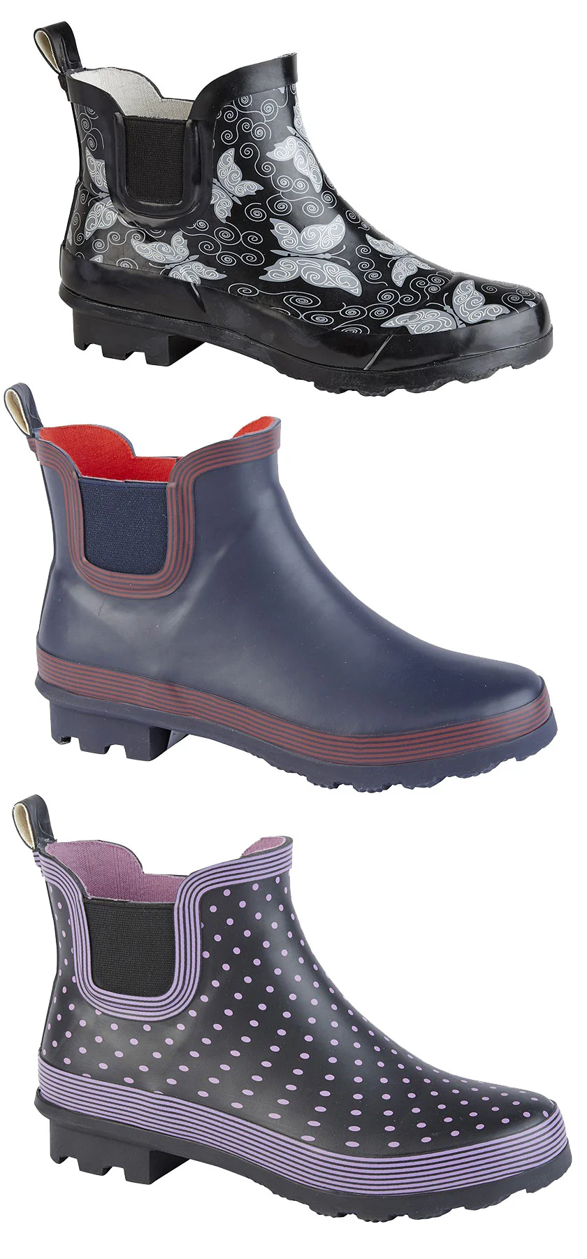 Stormwells Elastic Gusset Short Welly Boot - Image 3