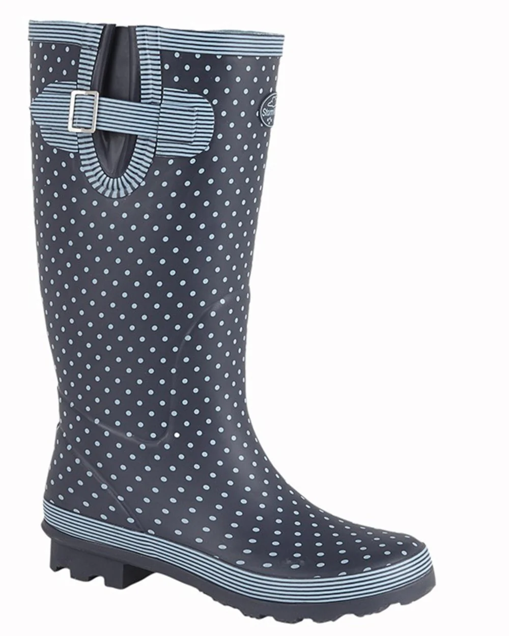 Stormwells Womens Polka Dot Printed Wellingtons - Image 2