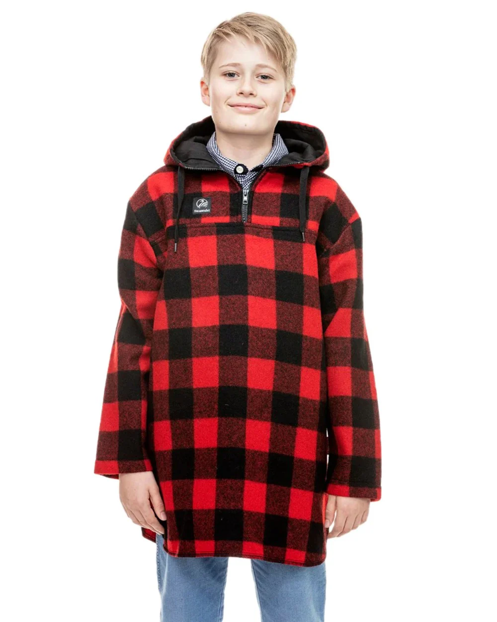 Swanndri Kids Brixton Wool Bushshirt - Image 6