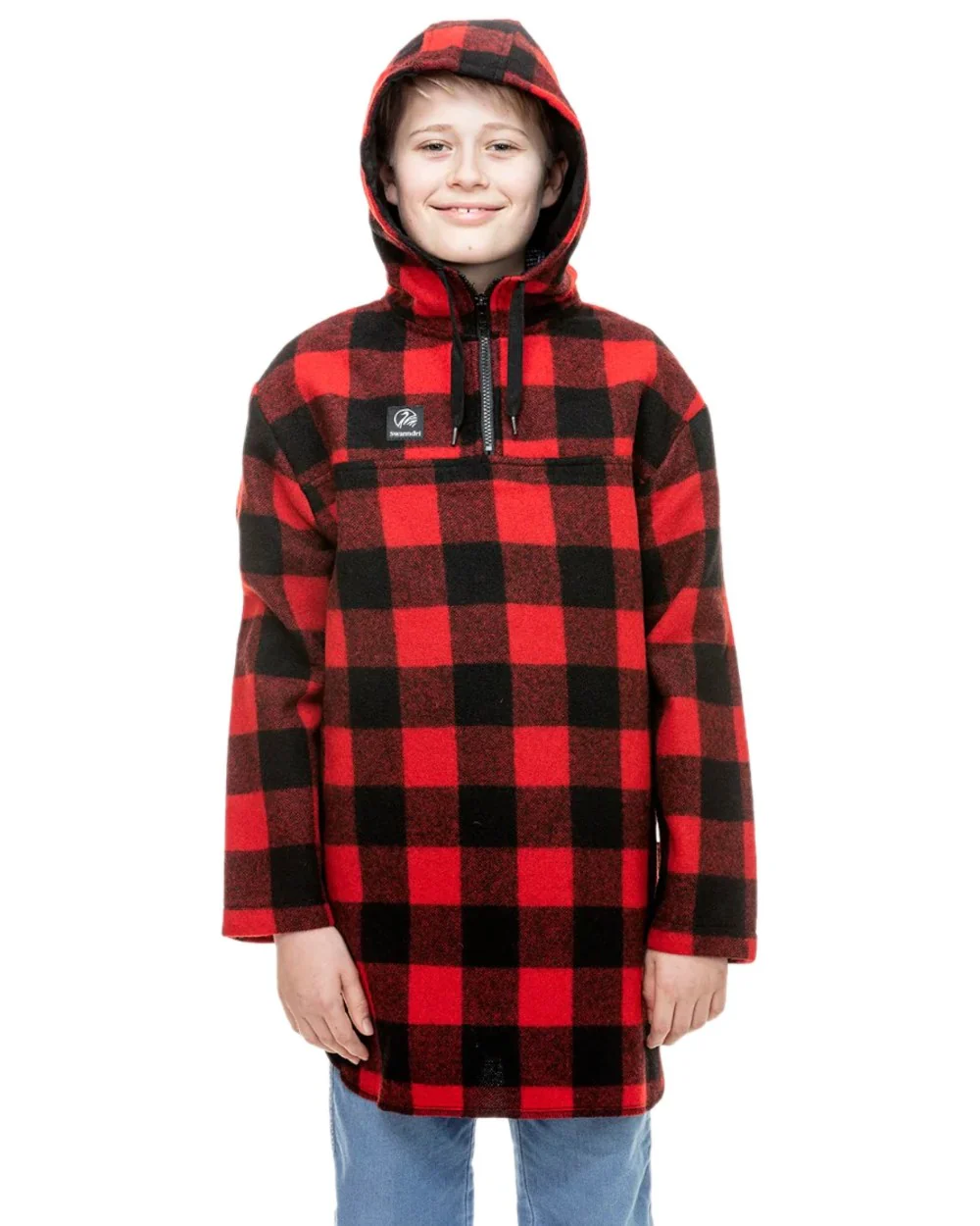 Swanndri Kids Brixton Wool Bushshirt - Image 7