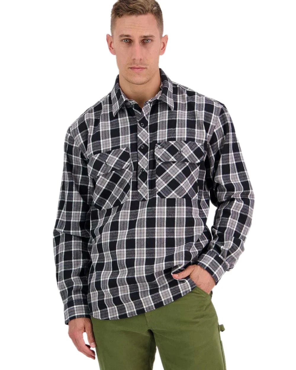 Swanndri Mens Barn Shirt - Image 2