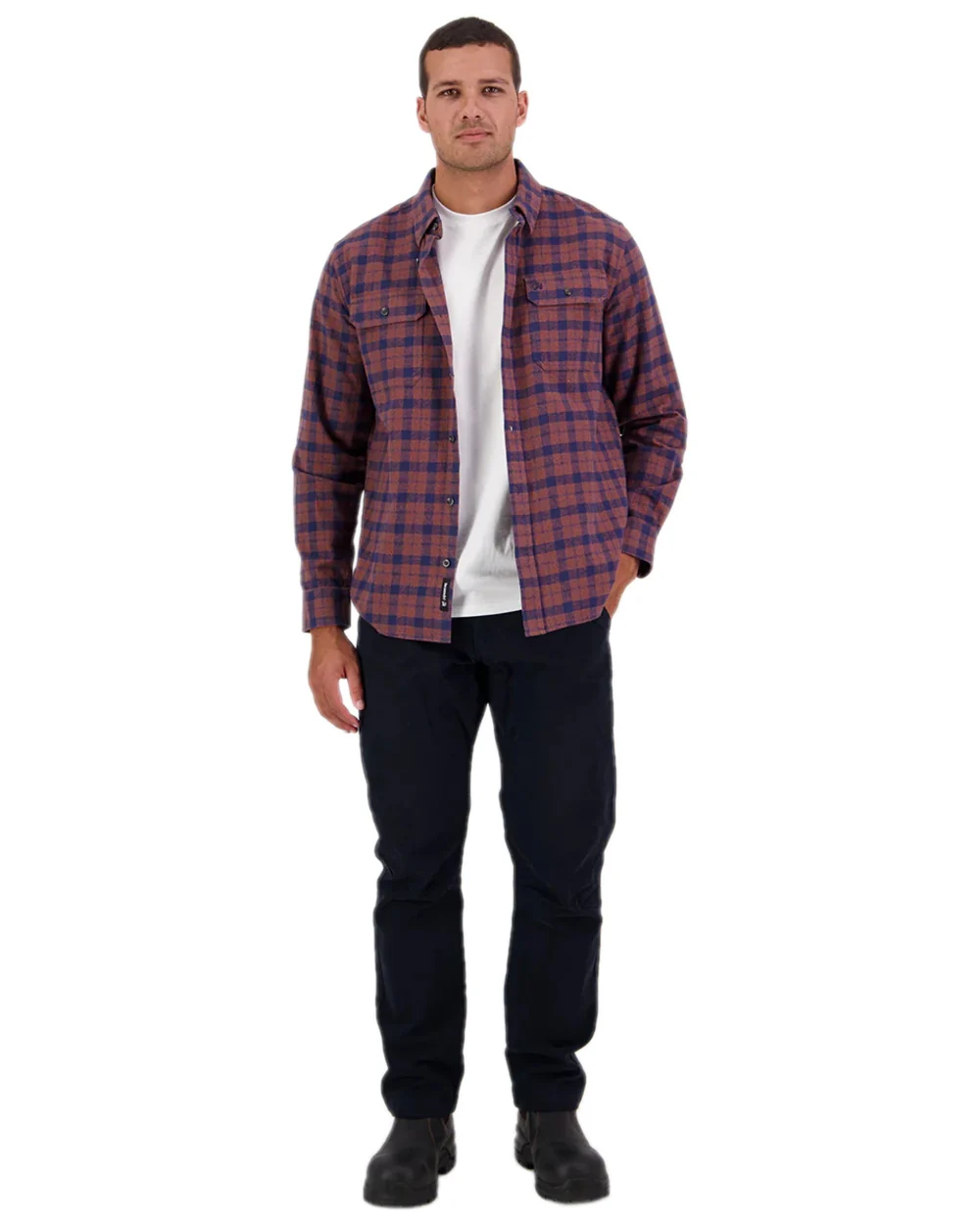 Swanndri Mens Bedrock Canvas Work Pants - Image 3