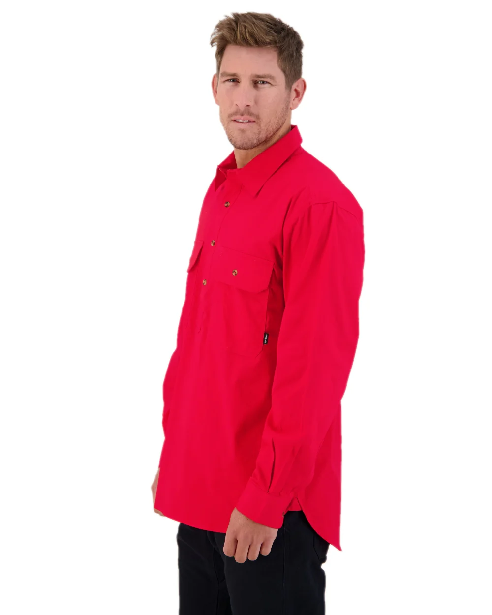 Swanndri Mens Bendigo Long Sleeve Work Shirt - Image 13