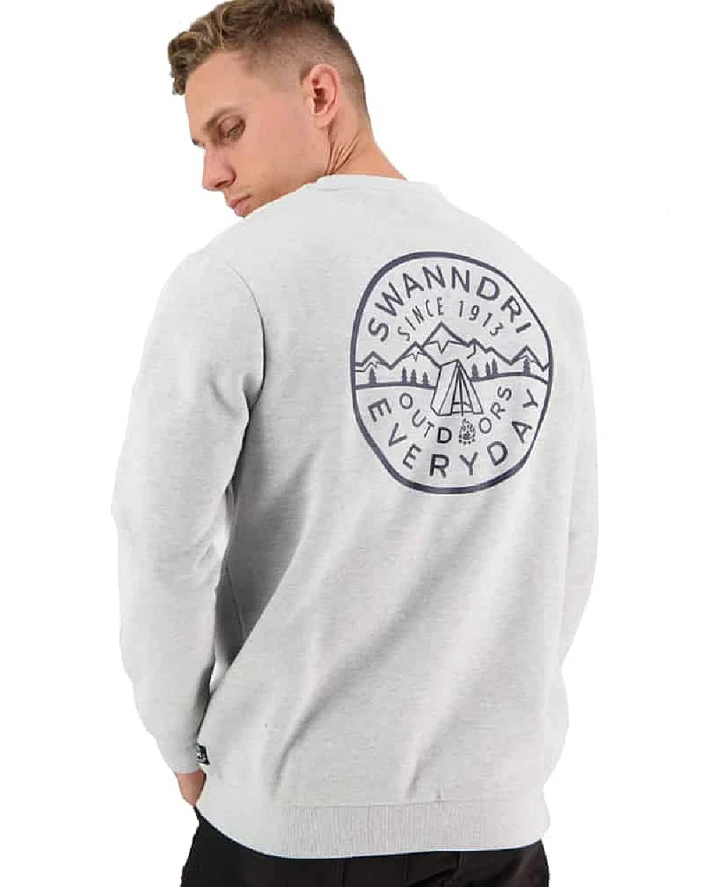 Swanndri Mens Camp Crew Fleece - Image 4