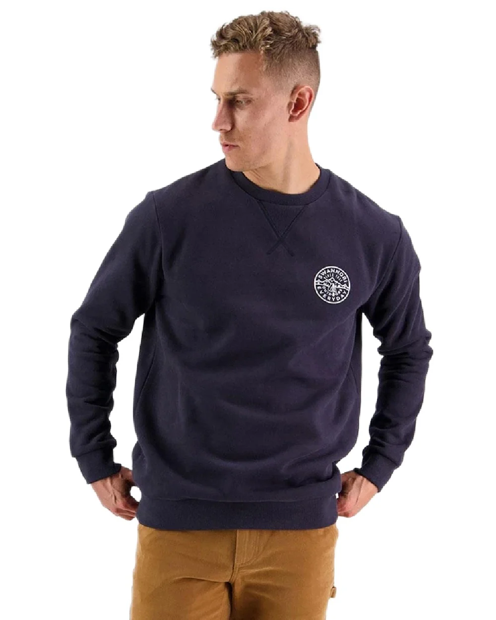 Swanndri Mens Camp Crew Fleece - Image 5