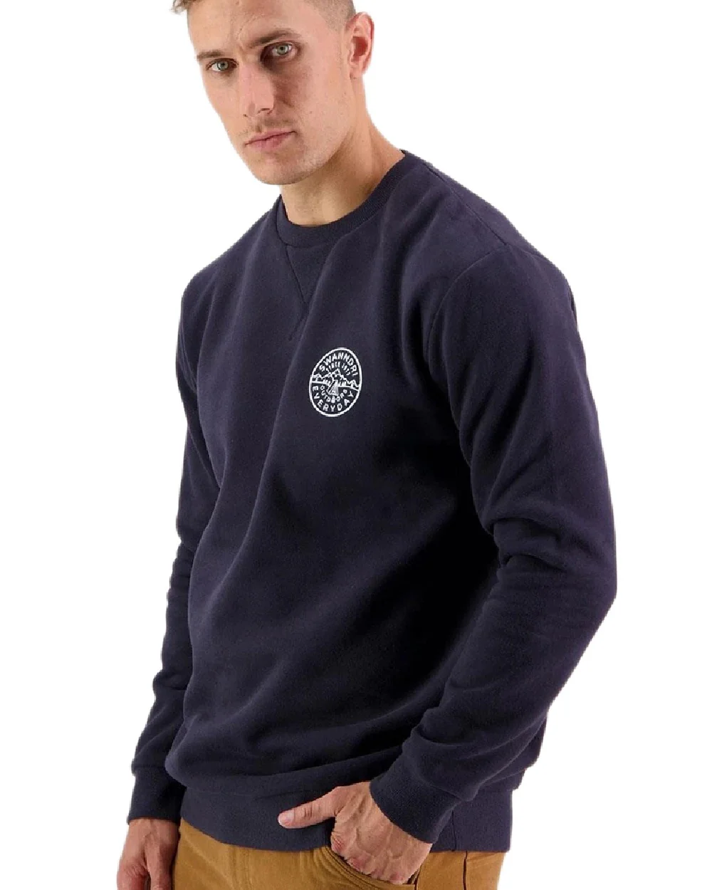 Swanndri Mens Camp Crew Fleece - Image 6