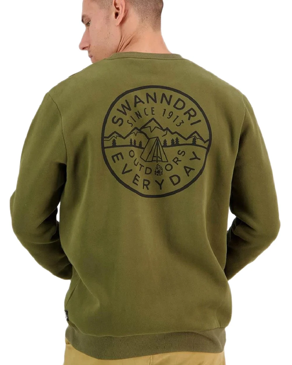 Swanndri Mens Camp Crew Fleece - Image 9