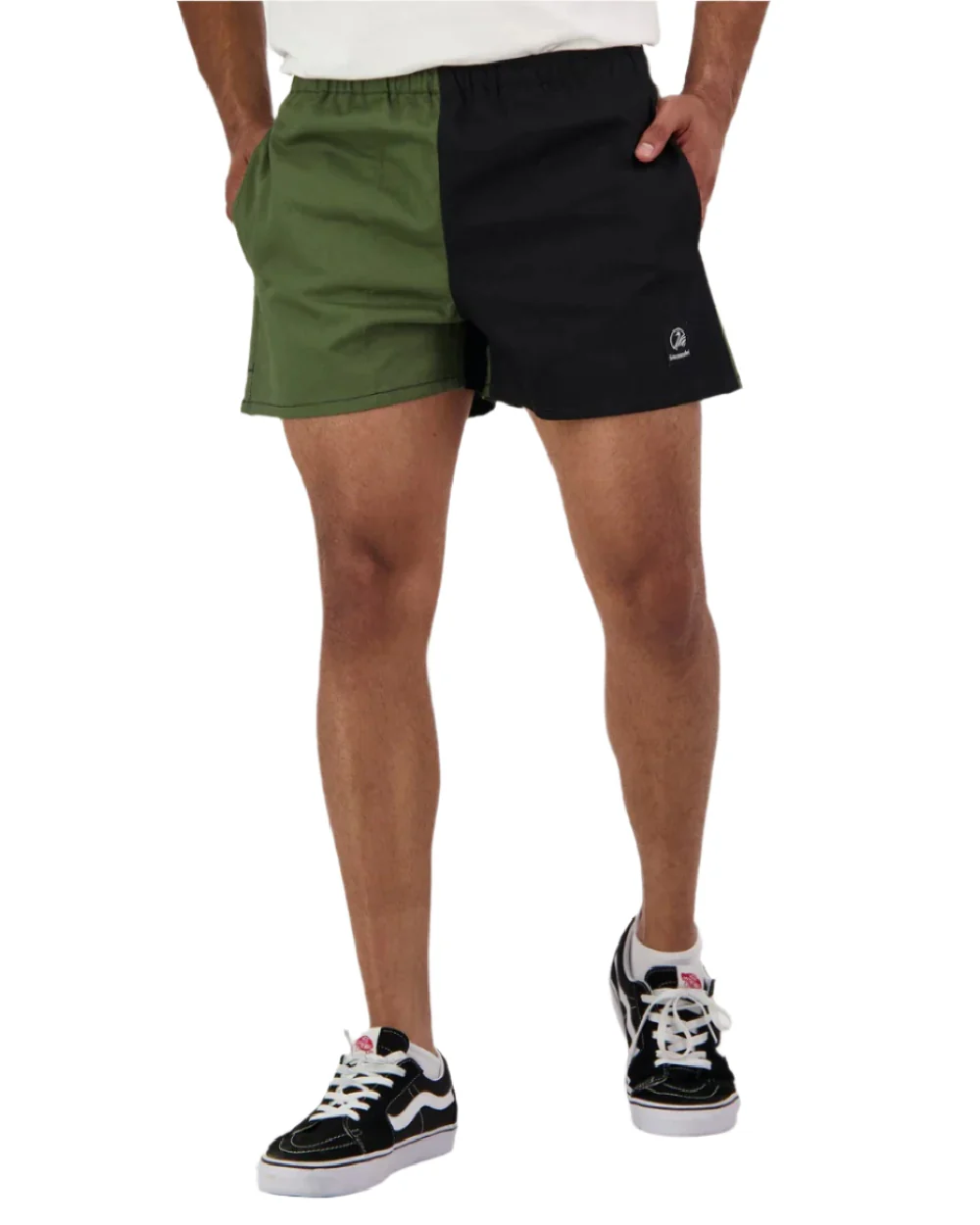 Swanndri Mens Chequered Rugby Shorts - Image 2