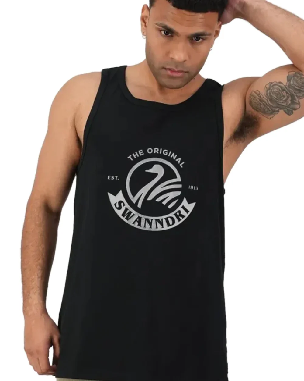 Swanndri Mens Classic Singlet - Image 2