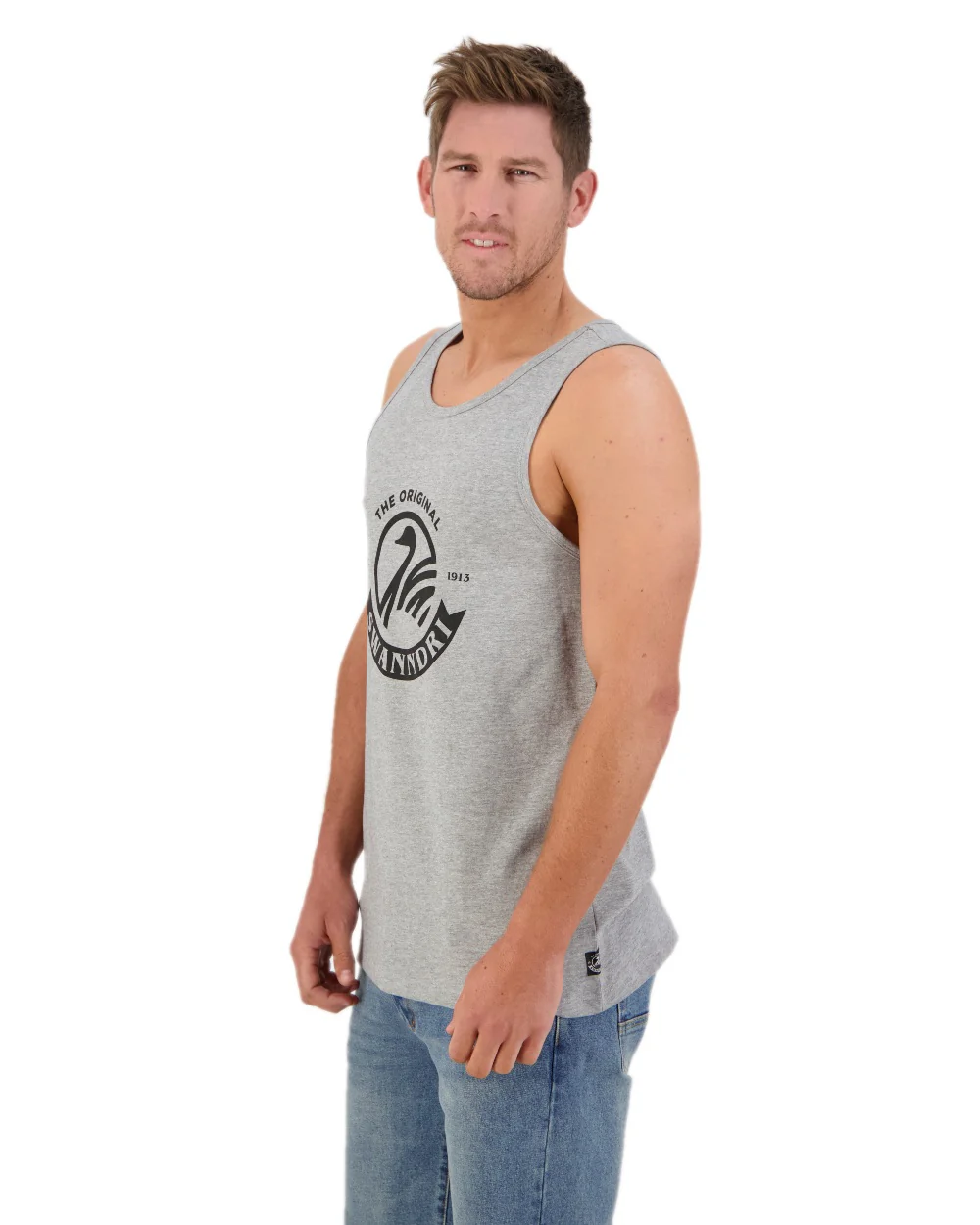 Swanndri Mens Classic Singlet - Image 6