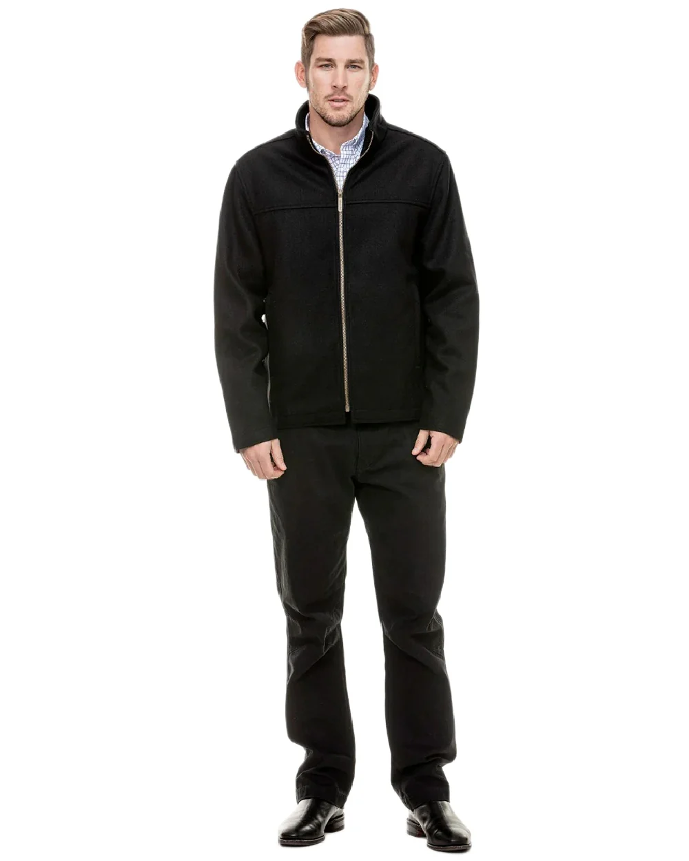 Swanndri Mens Falcon Wool Jacket - Image 3