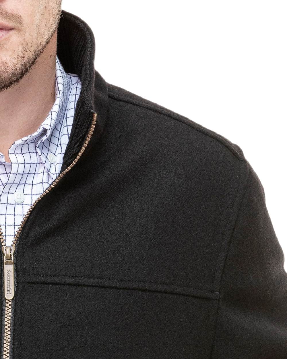 Swanndri Mens Falcon Wool Jacket - Image 4