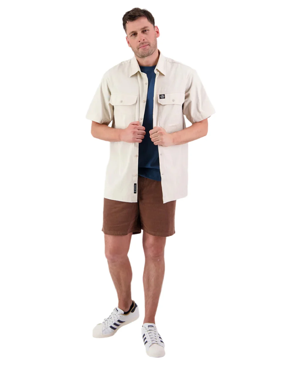 Swanndri Mens Fundamentals Short Sleeve Work Shirt - Image 5