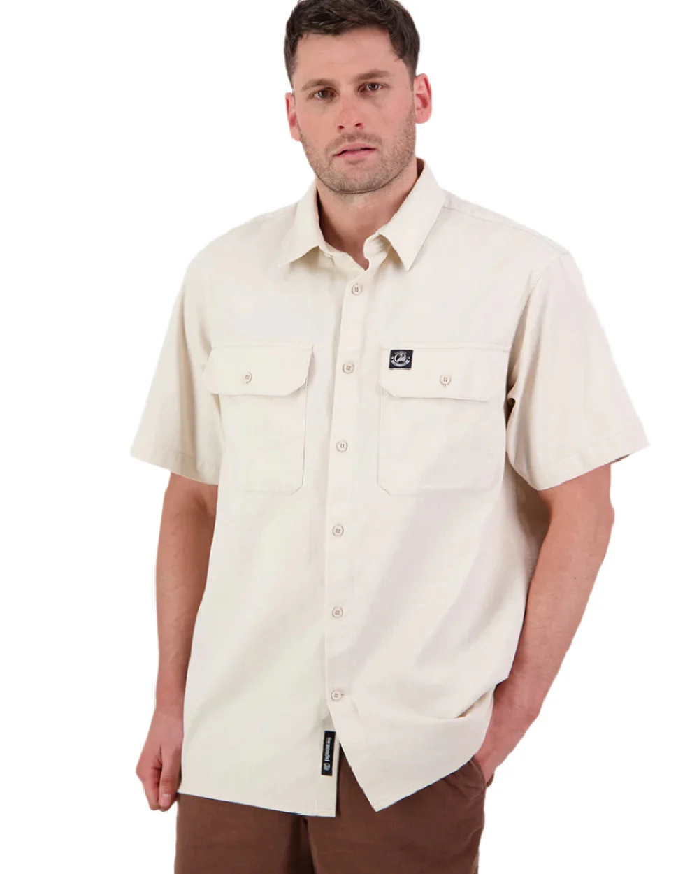 Swanndri Mens Fundamentals Short Sleeve Work Shirt - Image 6