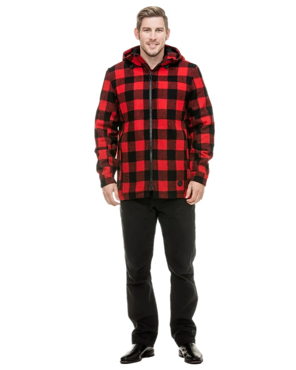 Swanndri Mens Hudson Wool Hoodie - Image 17