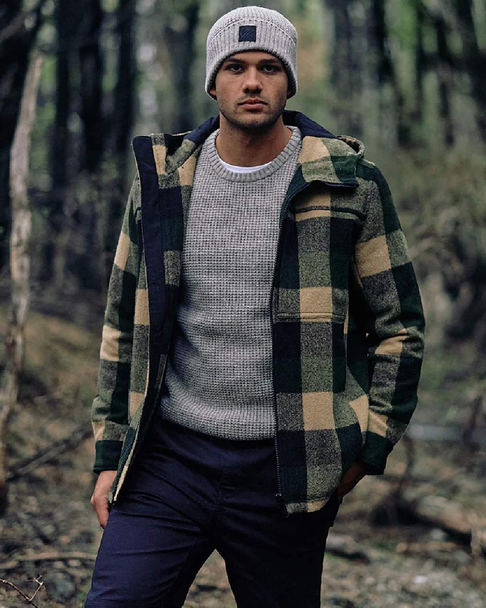 Swanndri Mens Hudson Wool Hoodie - Image 21