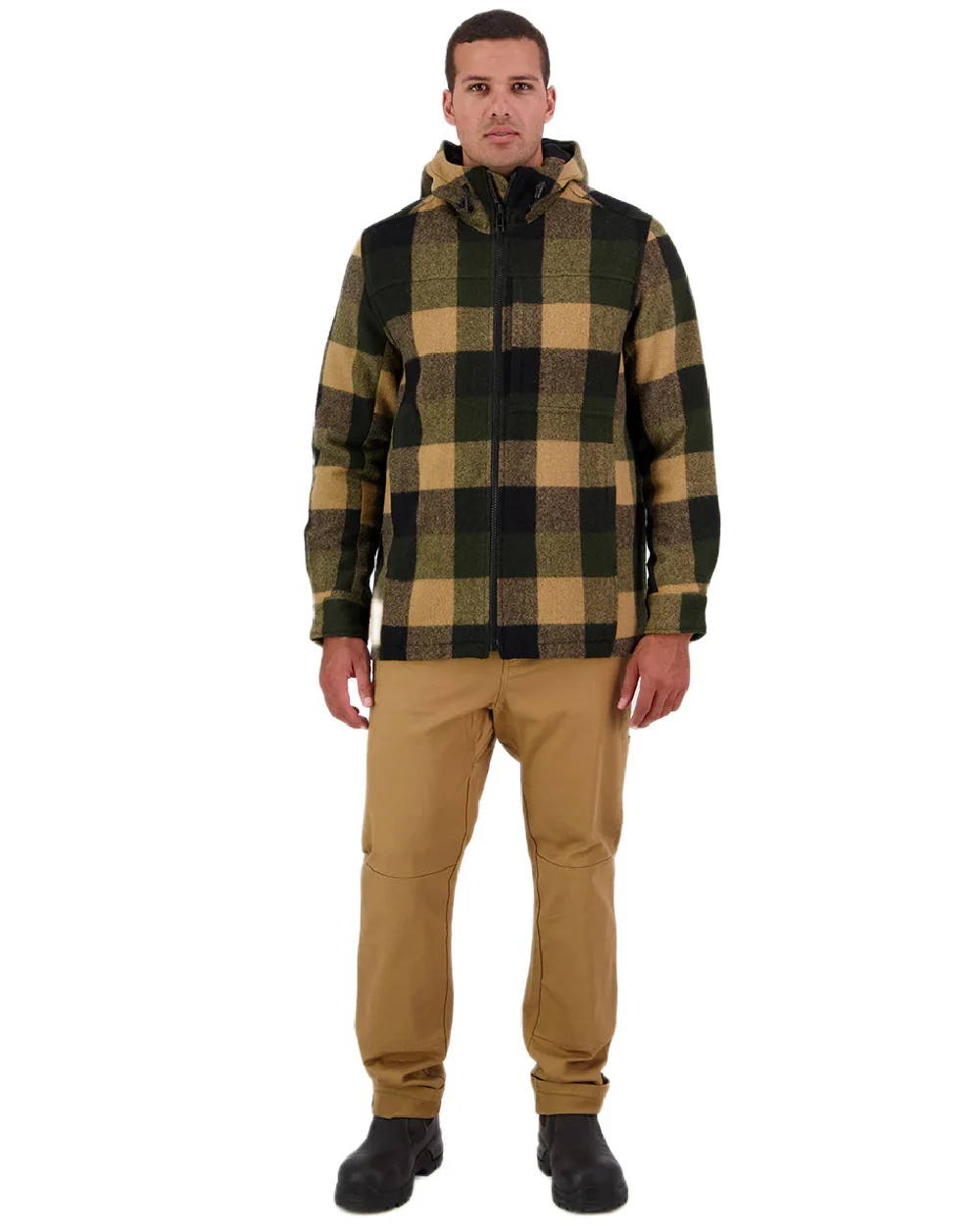 Swanndri Mens Hudson Wool Hoodie - Image 25