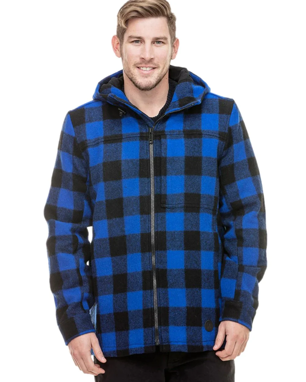 Swanndri Mens Hudson Wool Hoodie - Image 3