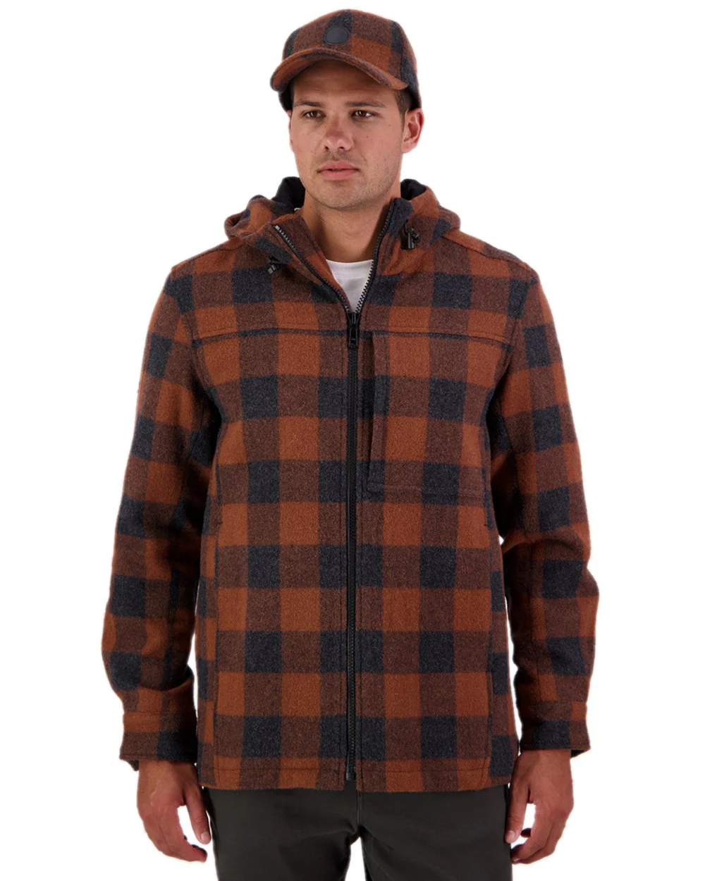 Swanndri Mens Hudson Wool Hoodie - Image 32