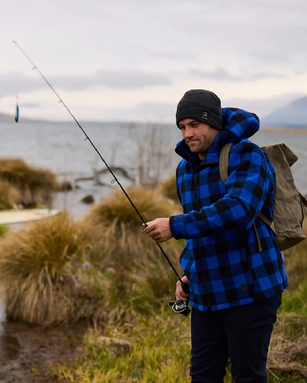 Swanndri Mens Hudson Wool Hoodie - Image 5